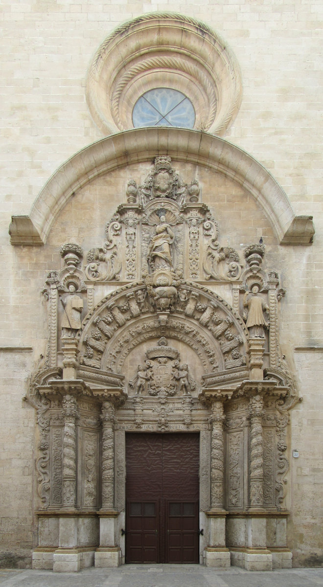 Portal der Jesuitenkirche in Palma de Mallorca