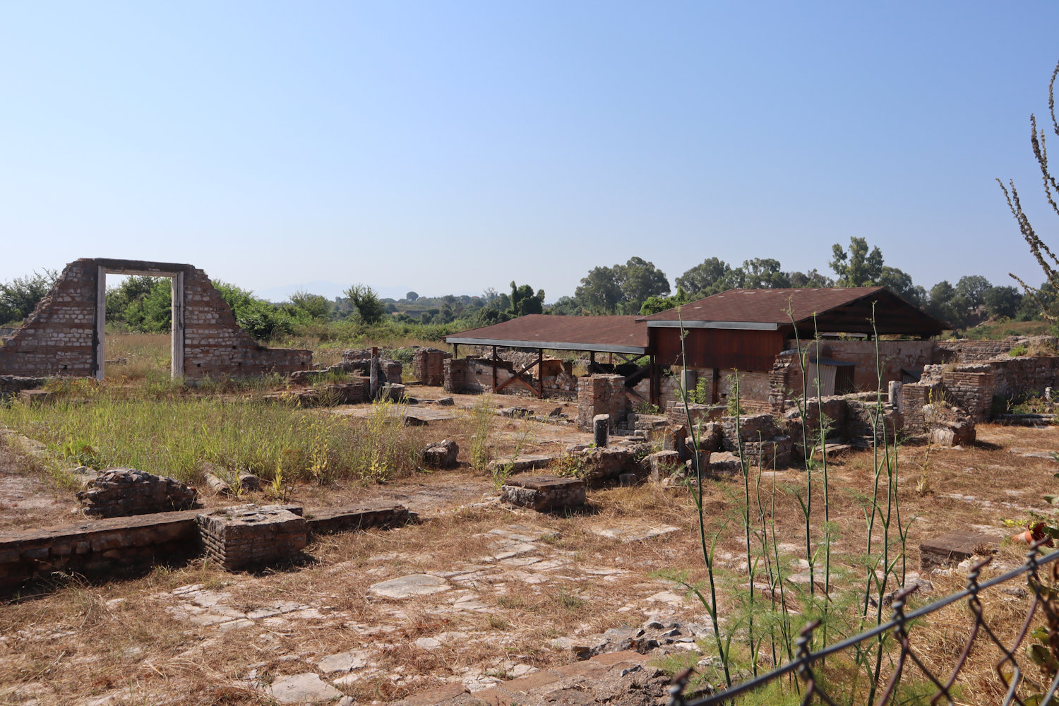 Ruinen der „Basilika B” in Nikopolis