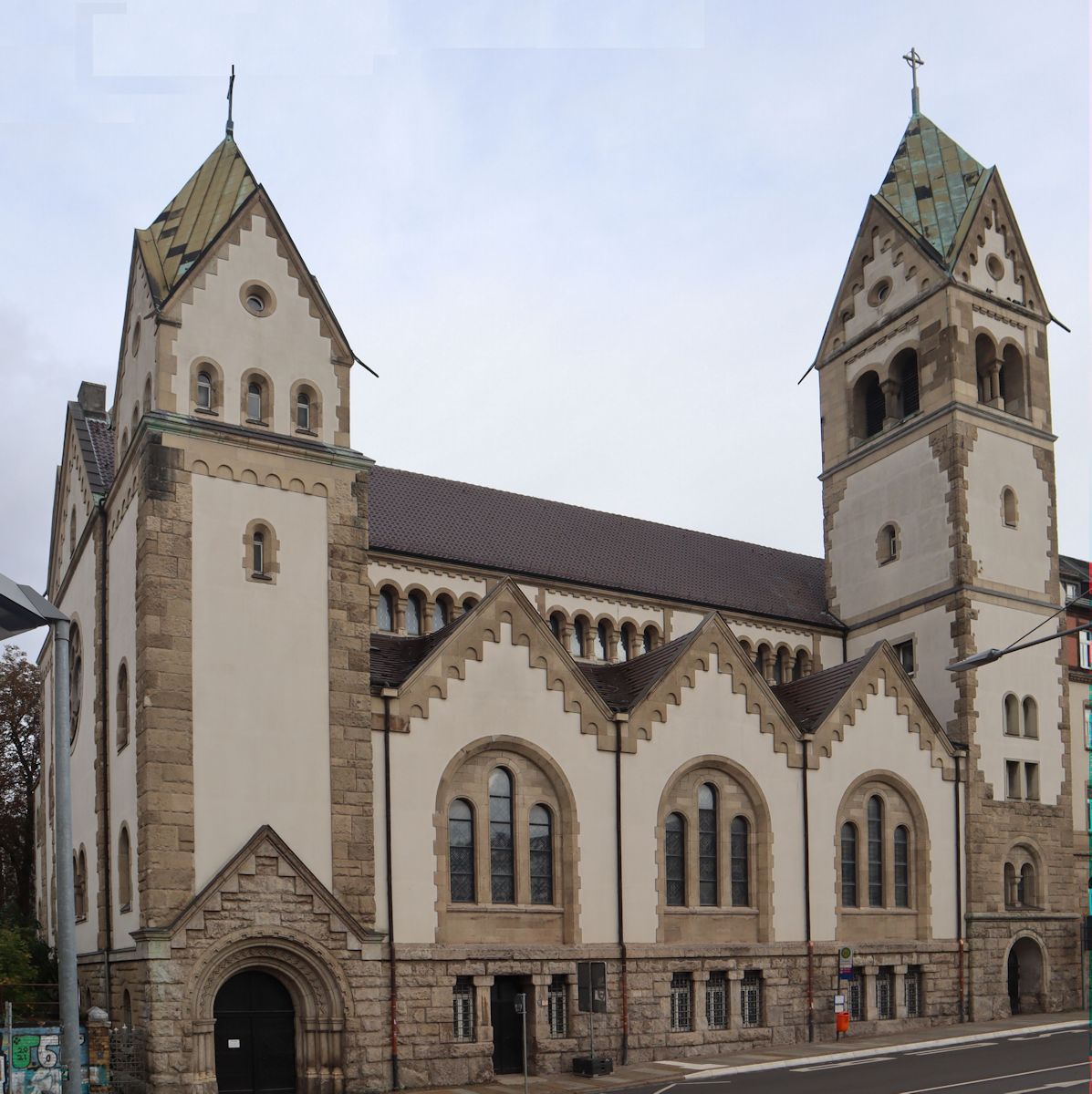 Liebfrauenkirche - seit 1930 Oratorium des Philipp Neri - in Leipzig-Lindenau