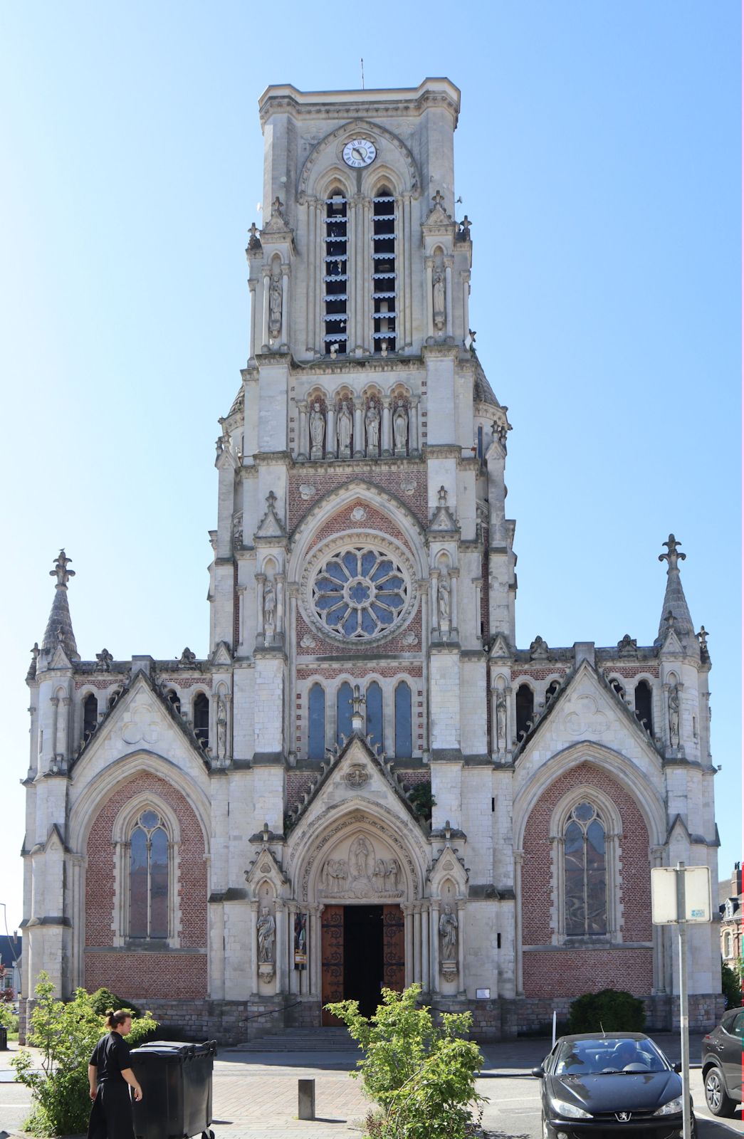 Kirche St-Vaast in Wambrechies bei Lille