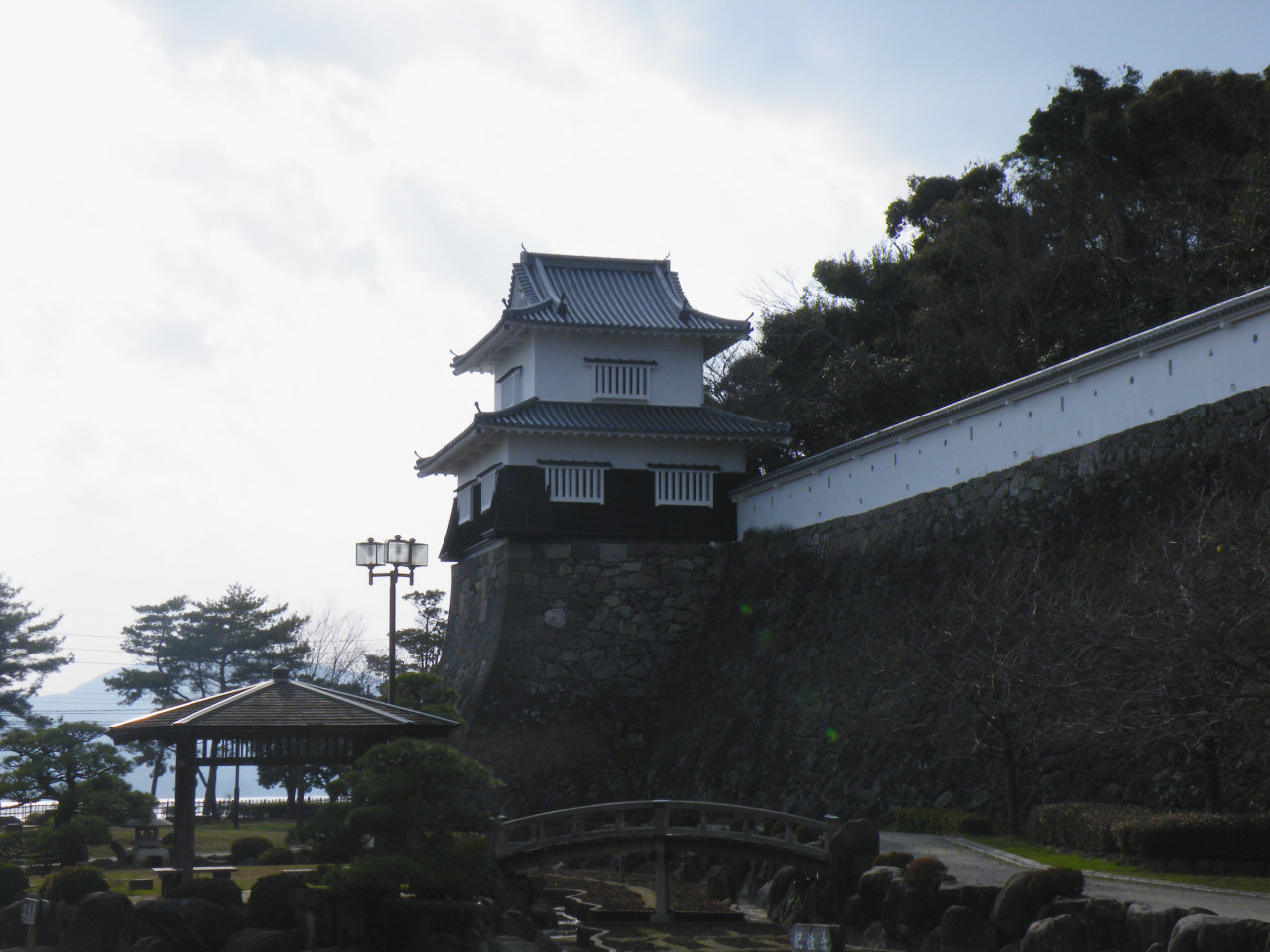 Kastell Kushima in Ōmura, das damals als Gefängnis diente