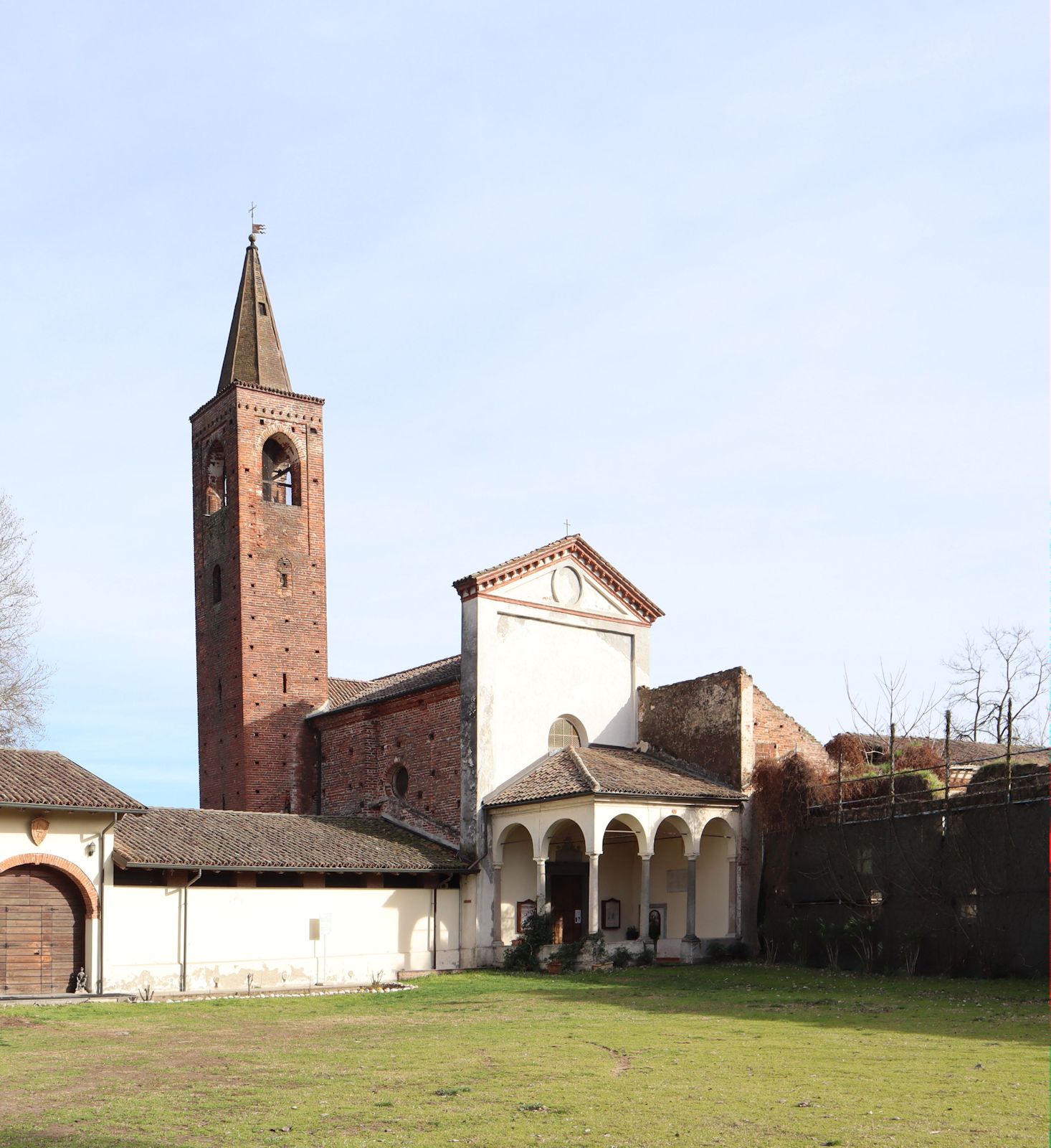 Kirche des ehemaligen Klosters Sant'Albino in Mortara