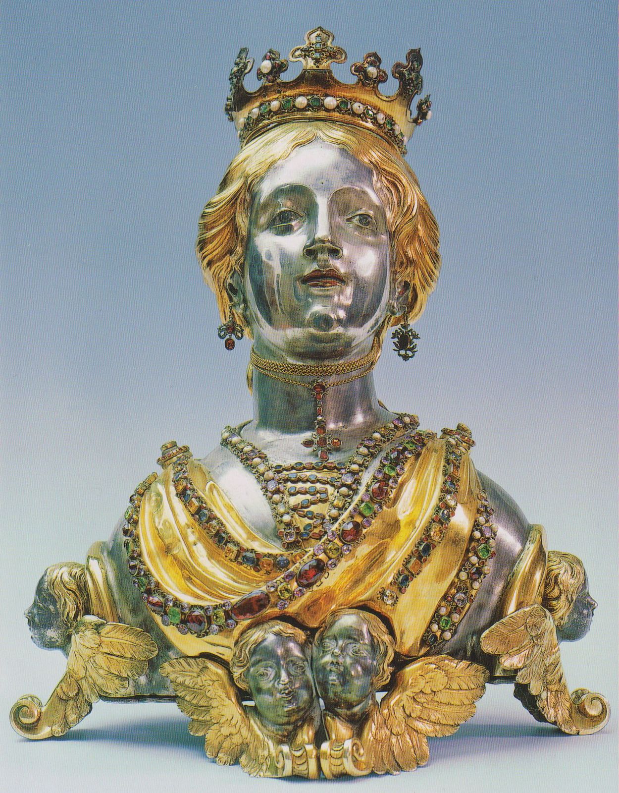 Reliquiar, 1725, in der Anastasia-Kapelle des ehemaligen Klosters in Benediktbeuern