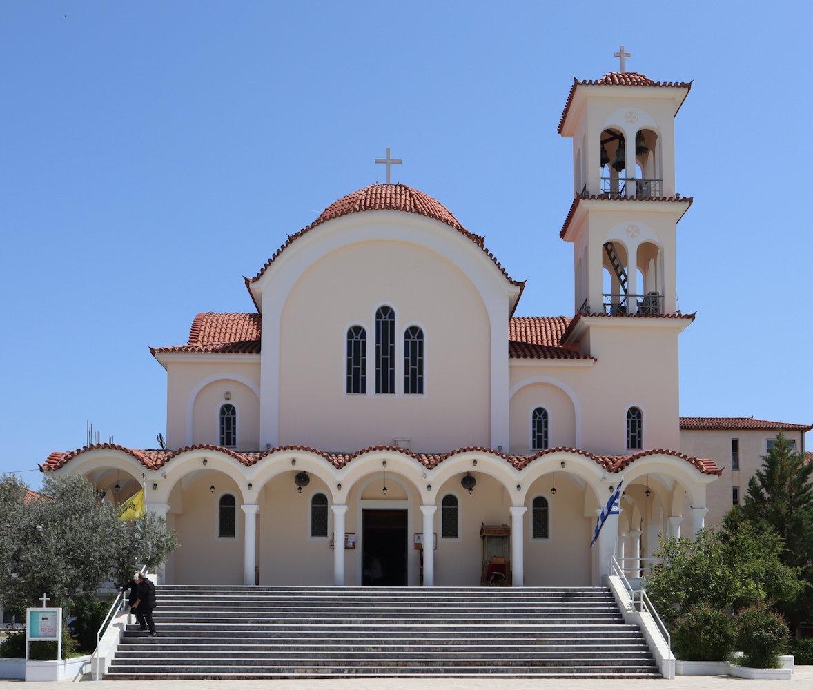 die neue Anastasios-Kirche in Nafplio