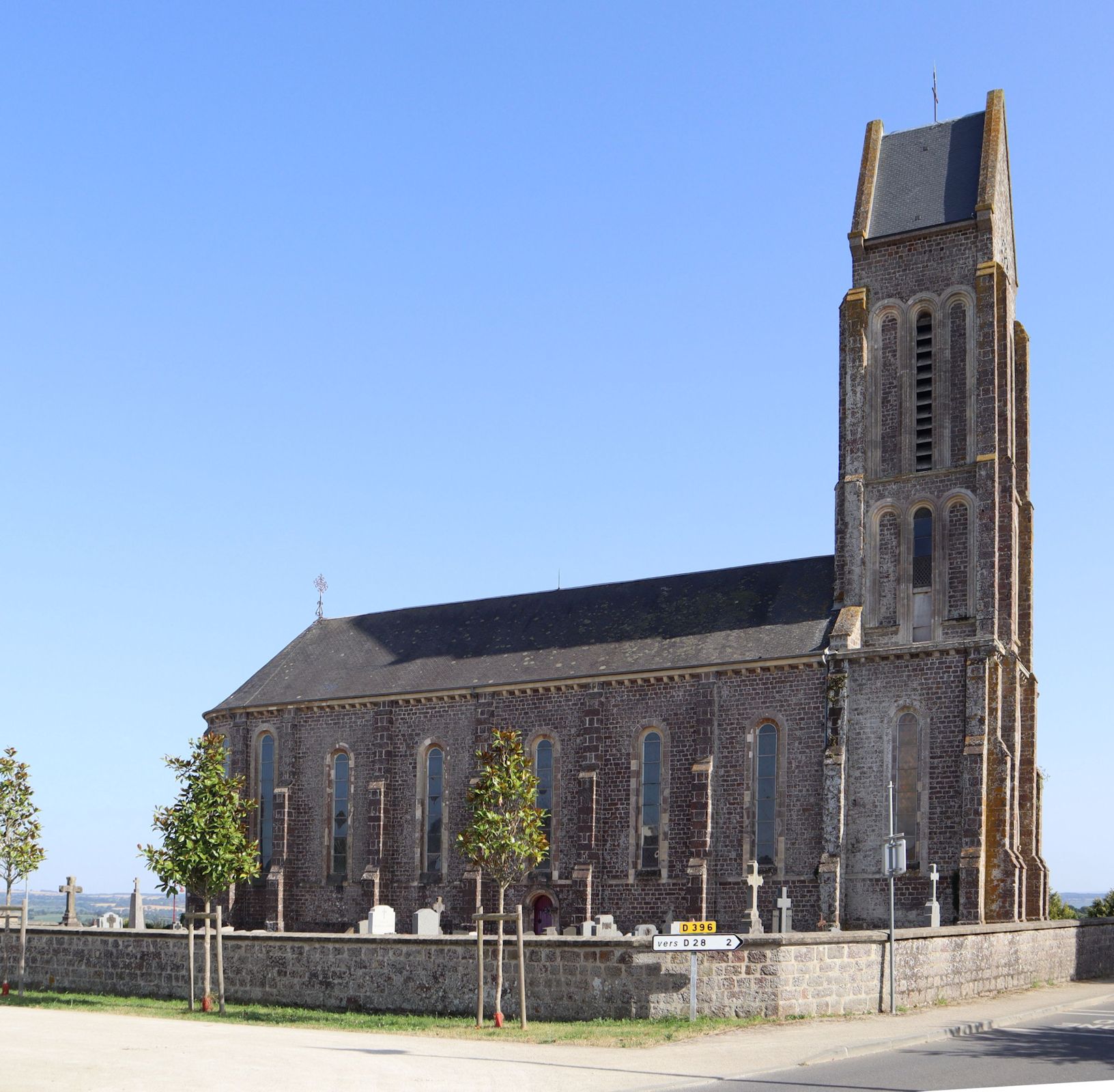 Pfarrkirche in Troisgots