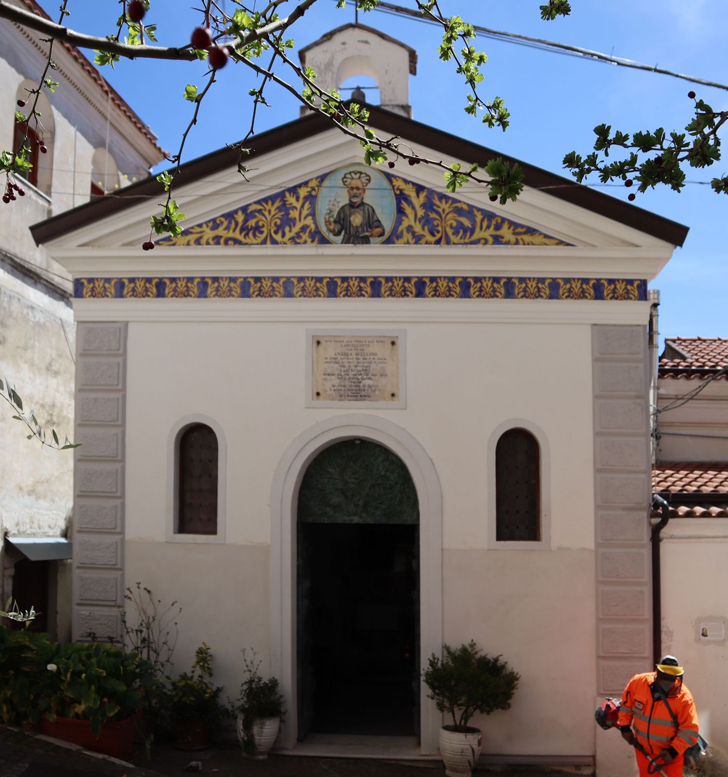 Kapelle an der Stelle des Geburtshauses in Castronuovo di Sant'Andrea