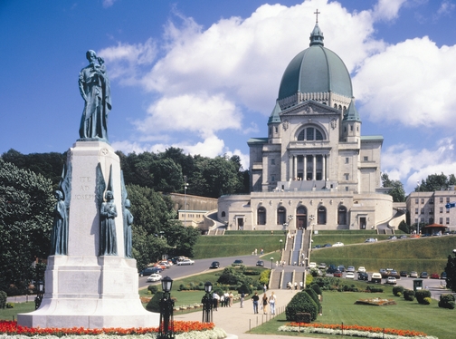 Das Josephsheiligtum auf dem Mont Royal heute