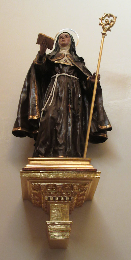 Statue in der Kapelle des neuen Kapuzinerinnenklosters in Murcia
