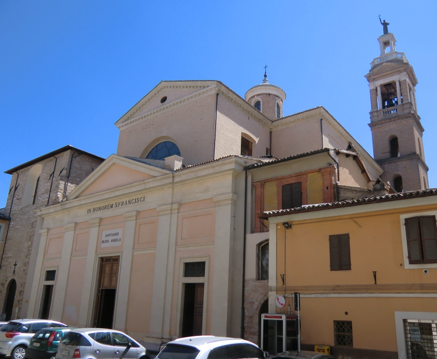 Das „Santuario Beata Angela”, die Chiesa S. Francesco in Foligno