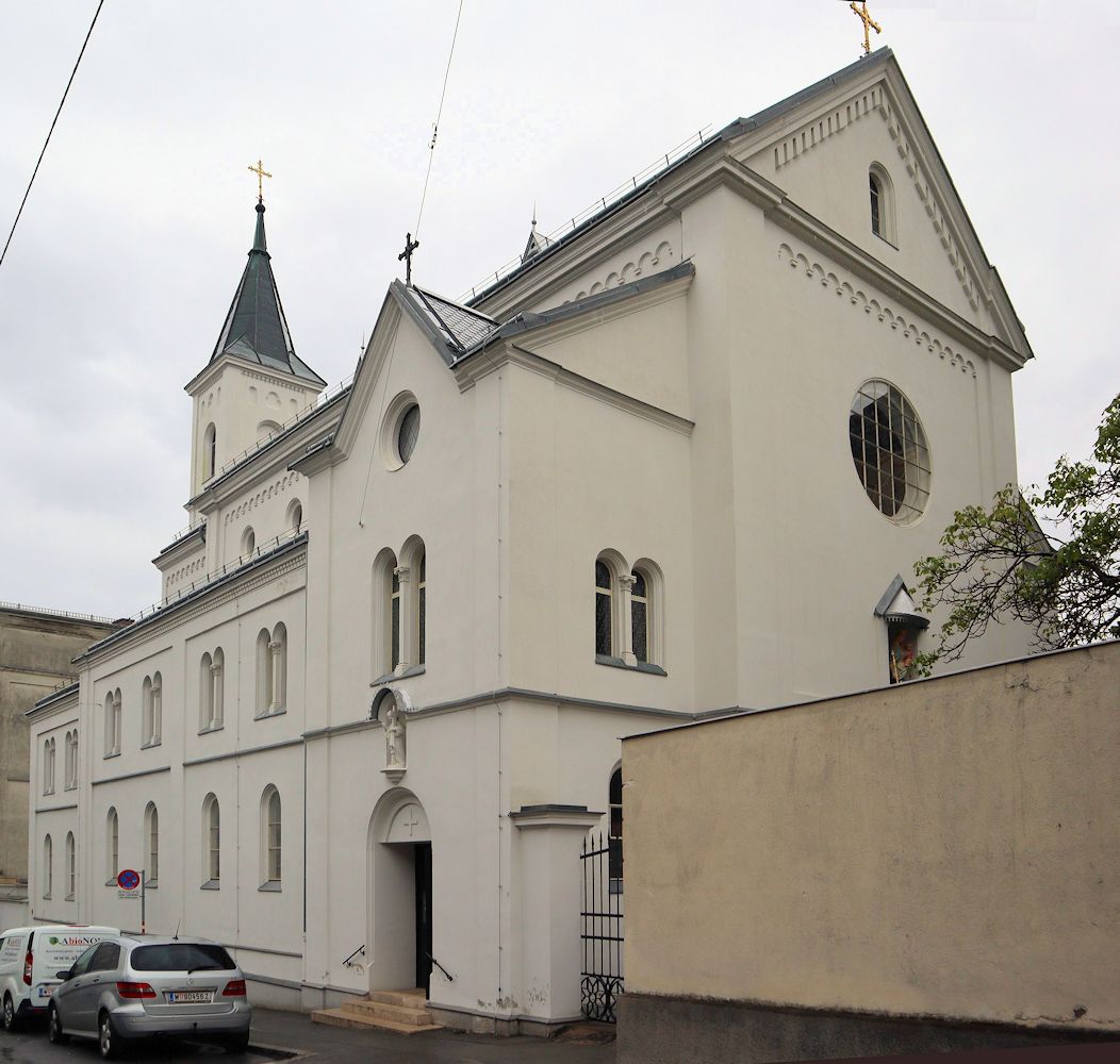 Kirche des Klosters der „Schwestern vom armen Kinde Jesus” in Wien