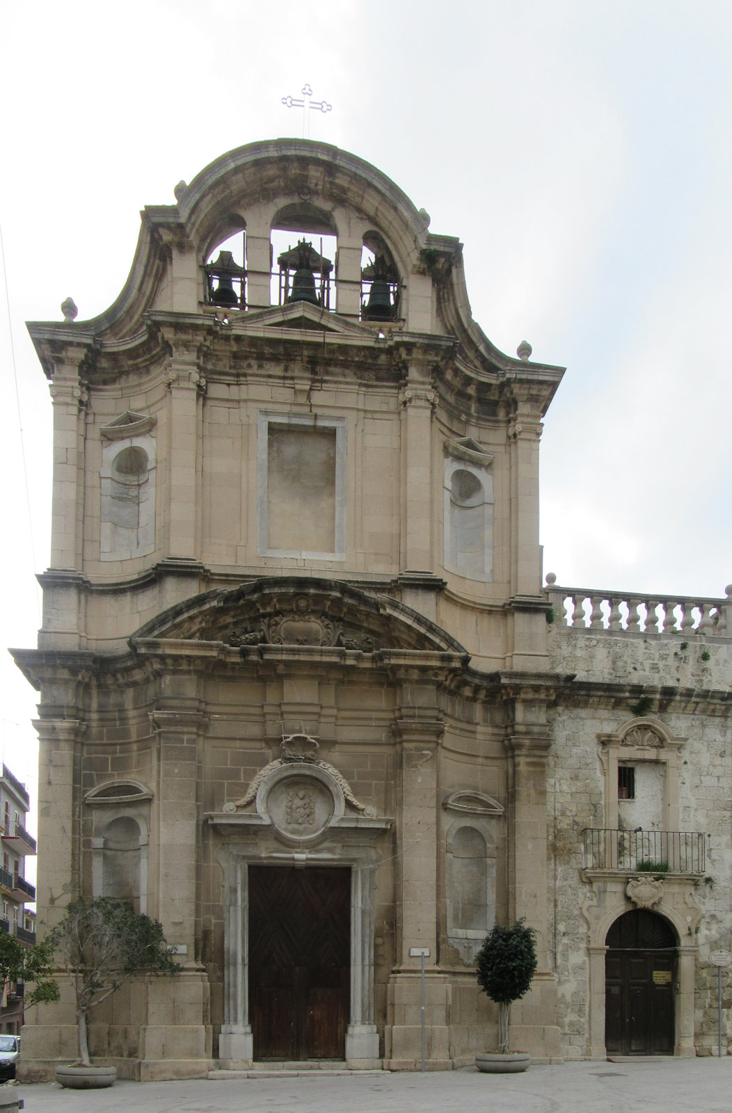 die Kirche des ehemaligen Karmeliterklosters in Licata