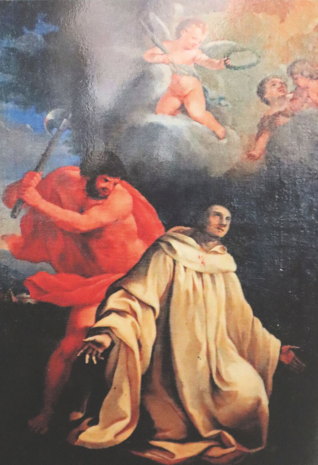 Altarbild in der Kirche des Klosters Santa Maria in Serra bei Cupramontana