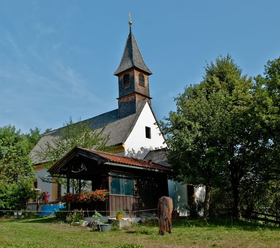 Anianus geweihte Kapelle im Weiler Alb
