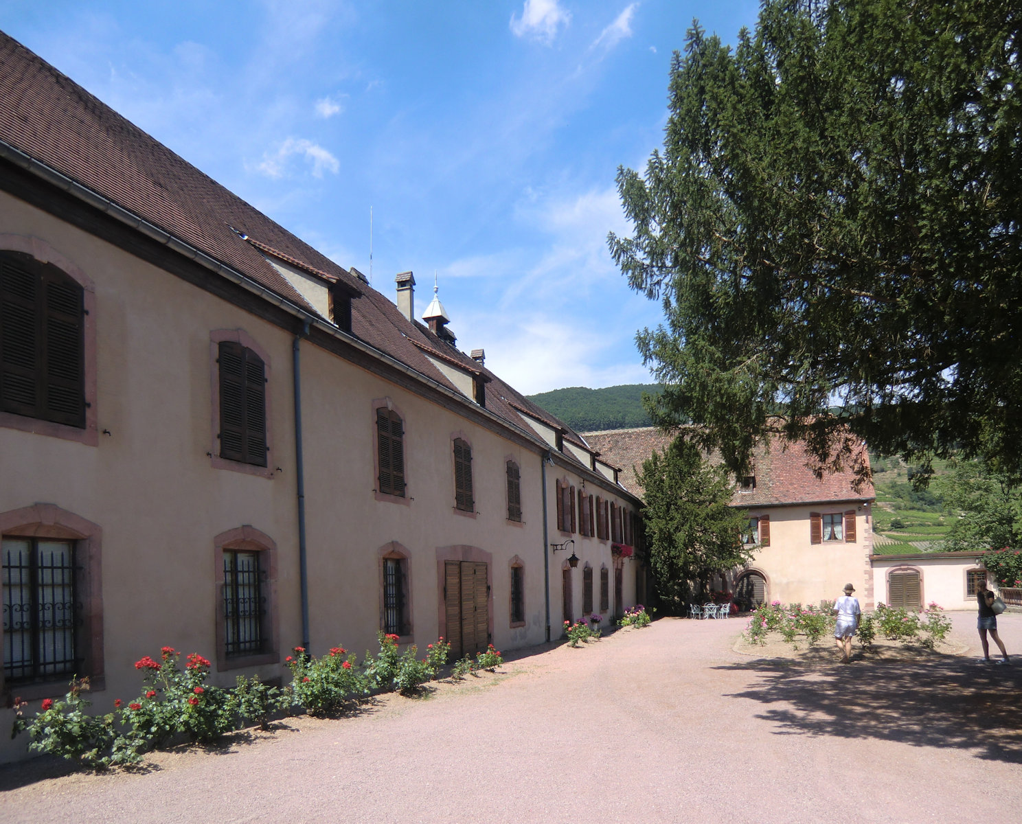 ehemaliges Kloster in Kientzheim, heute ein Weingut in Privatbesitz