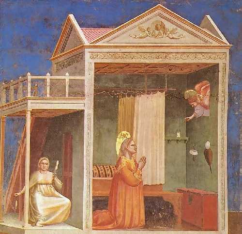 Giotto di Bondone: Szenen aus dem Leben des Joachim, 1304 - 1306, Fresko in der Cappella Scrovegni in Padua
