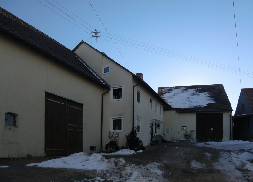 Finkenburg in Altsteußlingen, heute ein Bauernhof