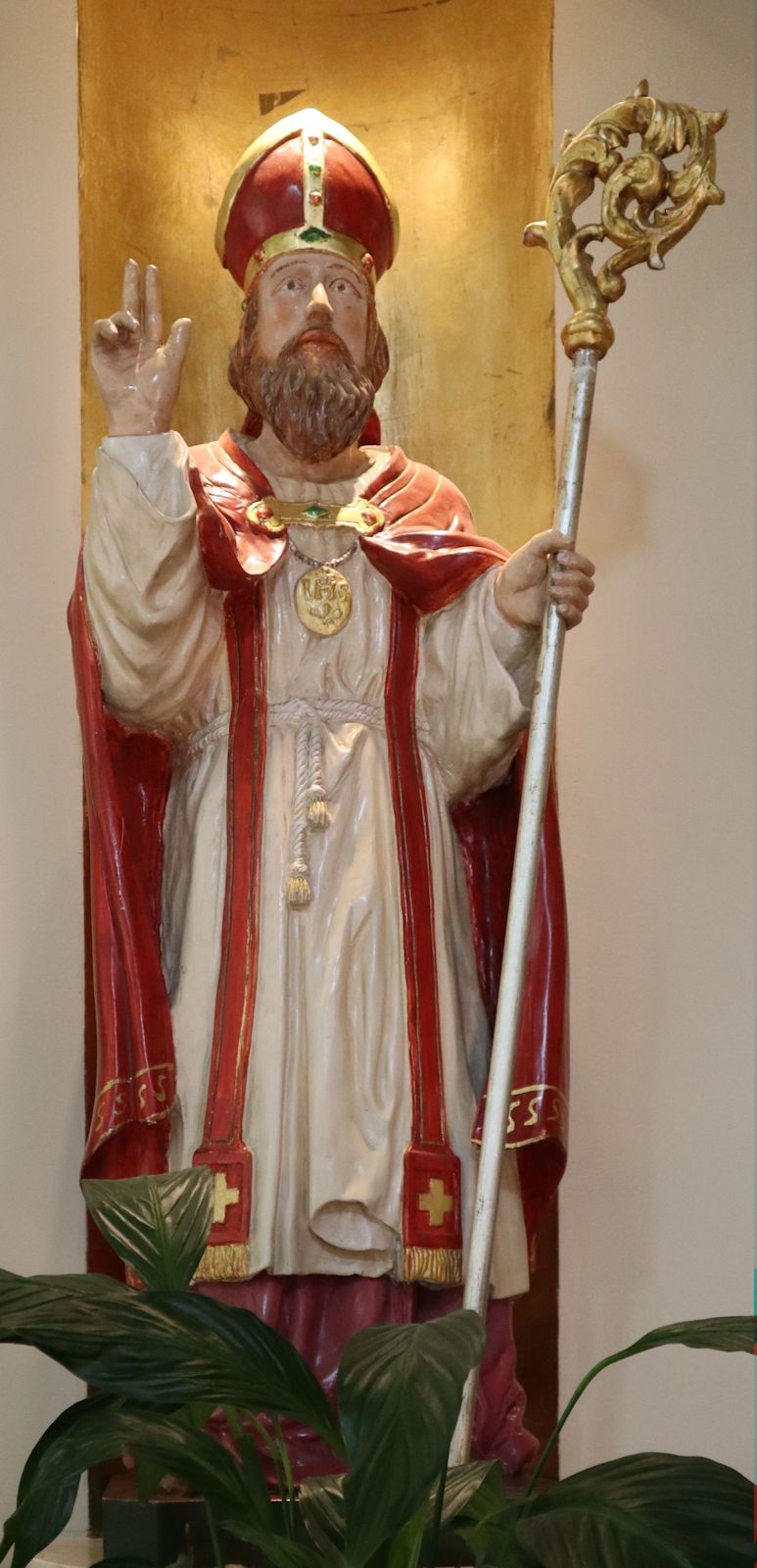 Statue in der Pfarrkirche in Biassono