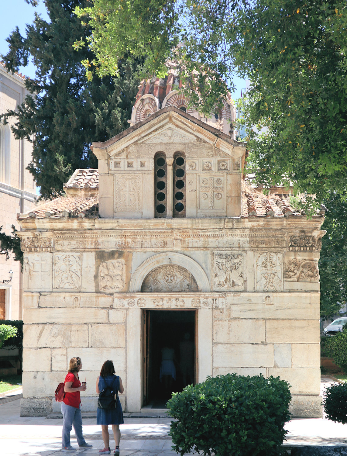 Kirche Panagia Gorgoepikoos, um 1205 bis 1825 die Metropolitankirche in Athen