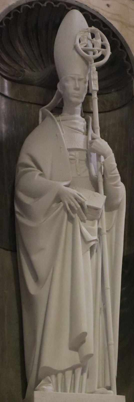 Egidio Giaroli: Statue, 1986, in der Kathedrale in Genua