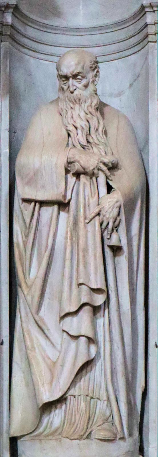 Alessandro Vittoria: Marmorstatue, 1565 (?), in der Kirche San Francesco della Vigna in Venedig