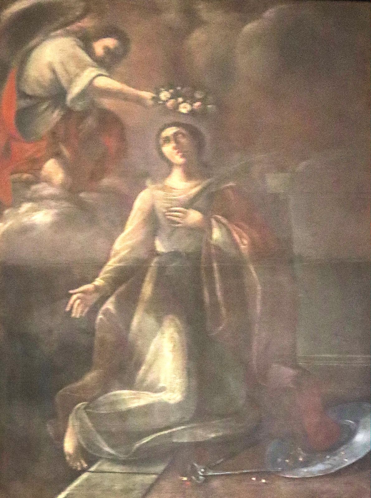 Altarbild, 16. Jahrhundert, in der Kirche des ehemaligen Klosters in Bobbio