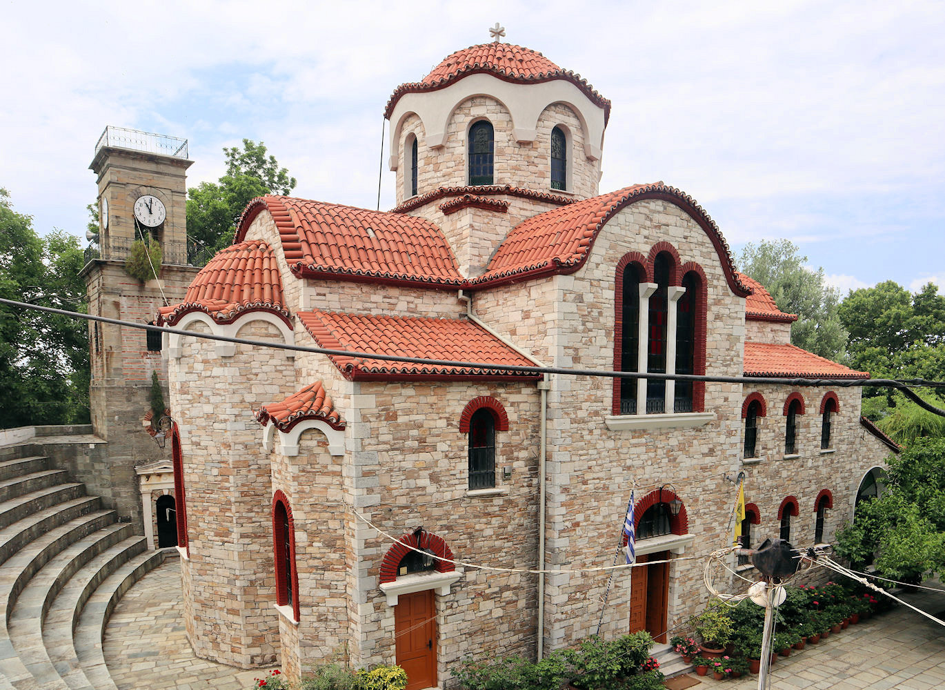 Apostolos geweihte Kirche in Agios Laurentios