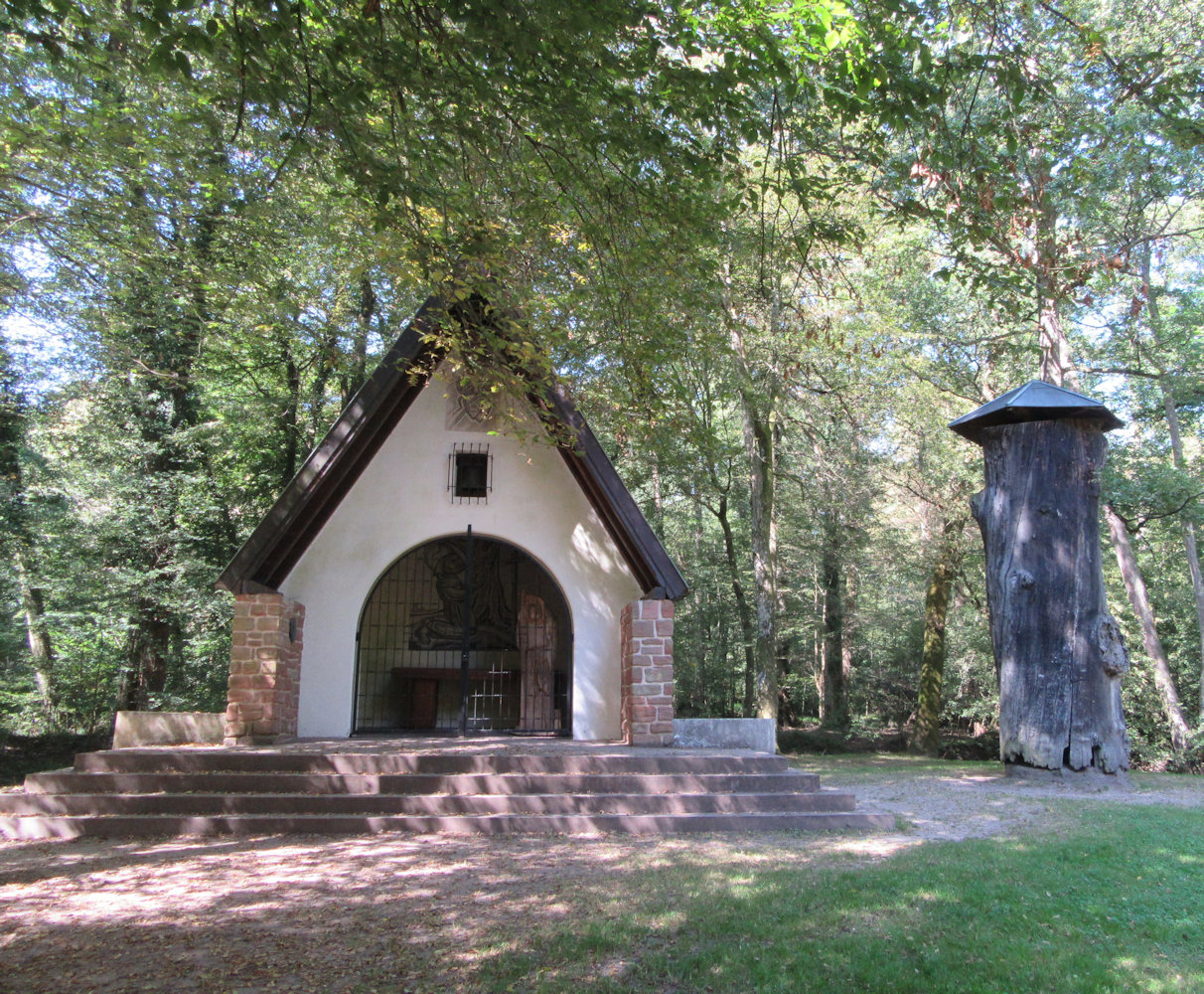 Arbogast-Kapelle im Wald von Hagenau / Haguenau