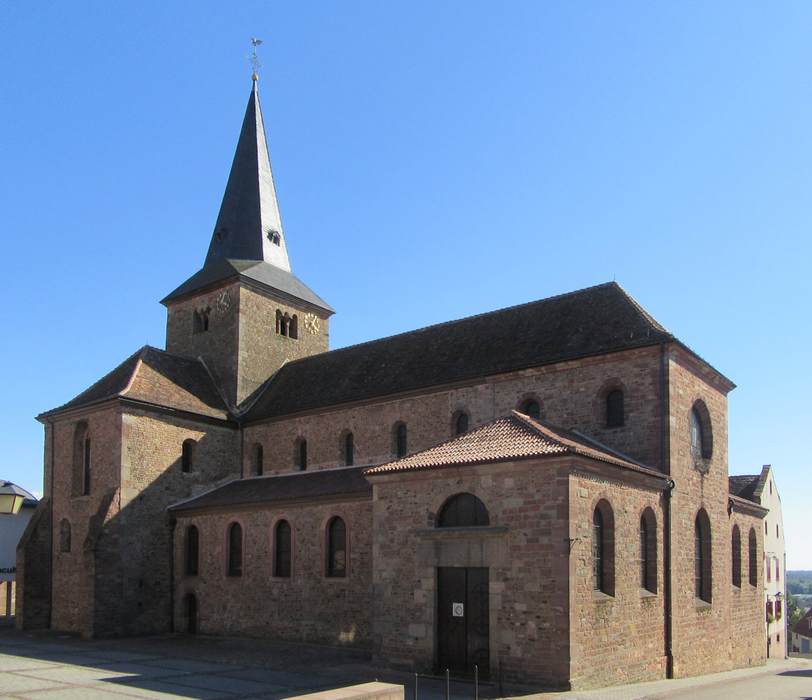 ehemalige Klosterkirche in Surbourg