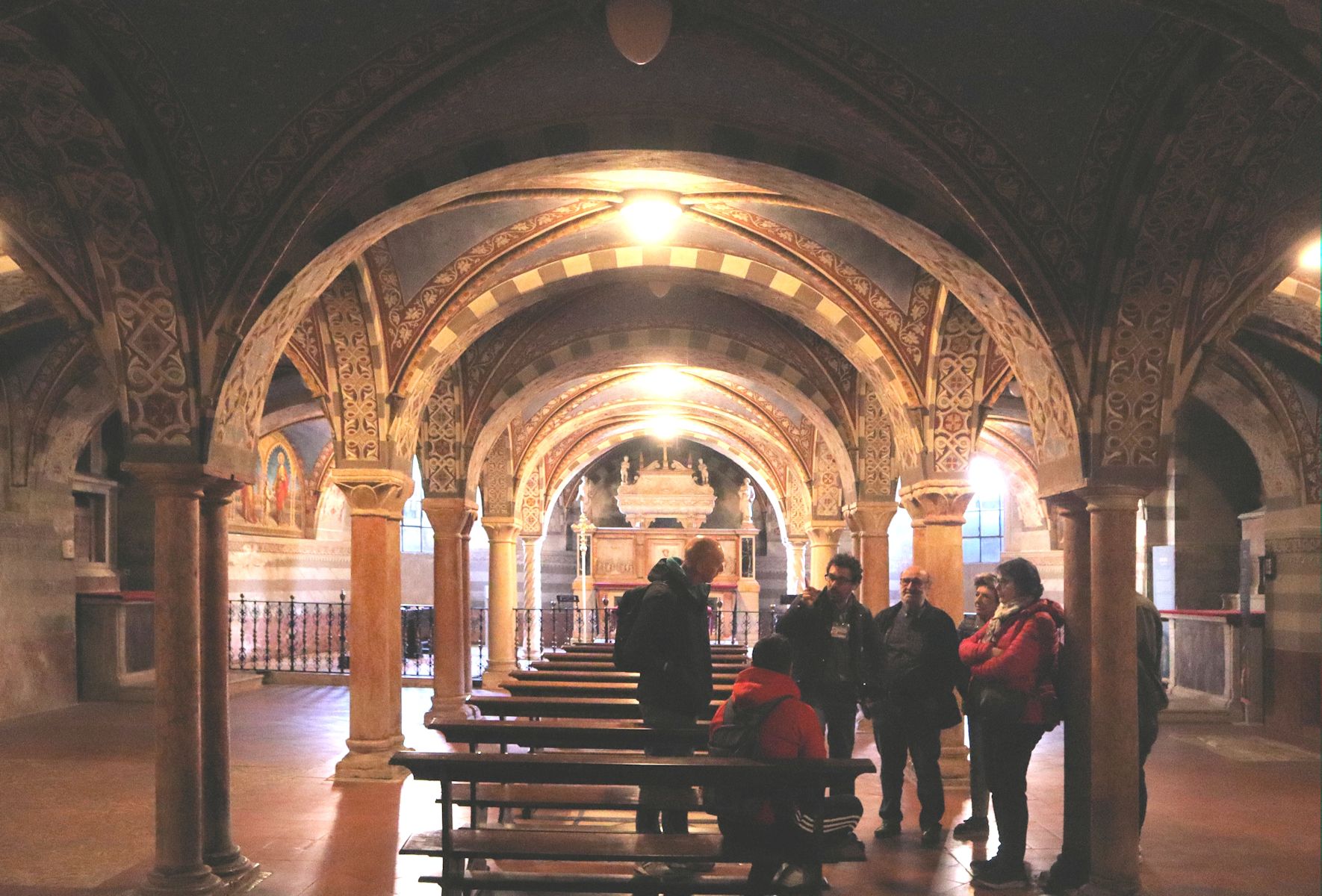 Krypta der Kathedrale in Cremona