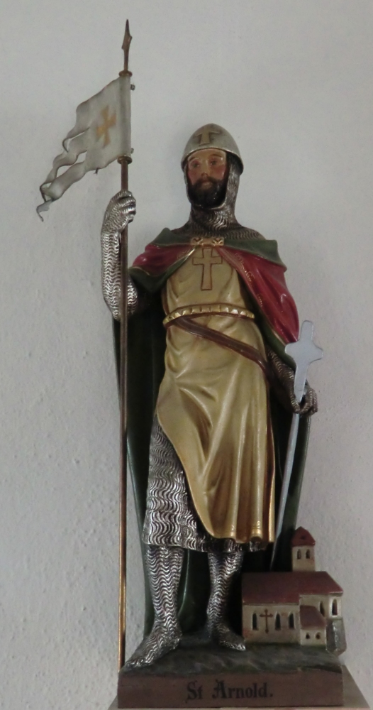 Statue in  der Kirche in Hiltensweiler