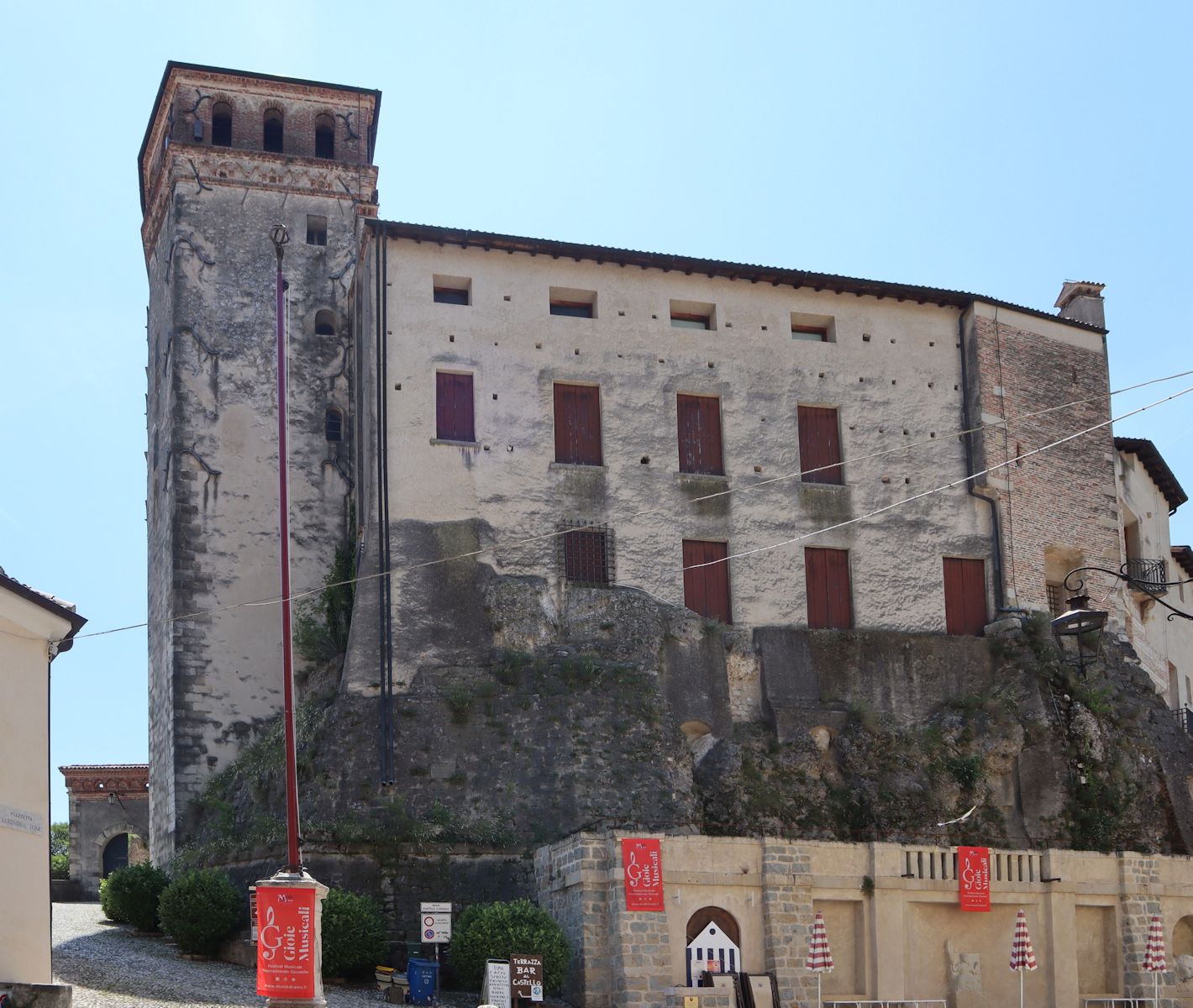 Kastell in Asolo