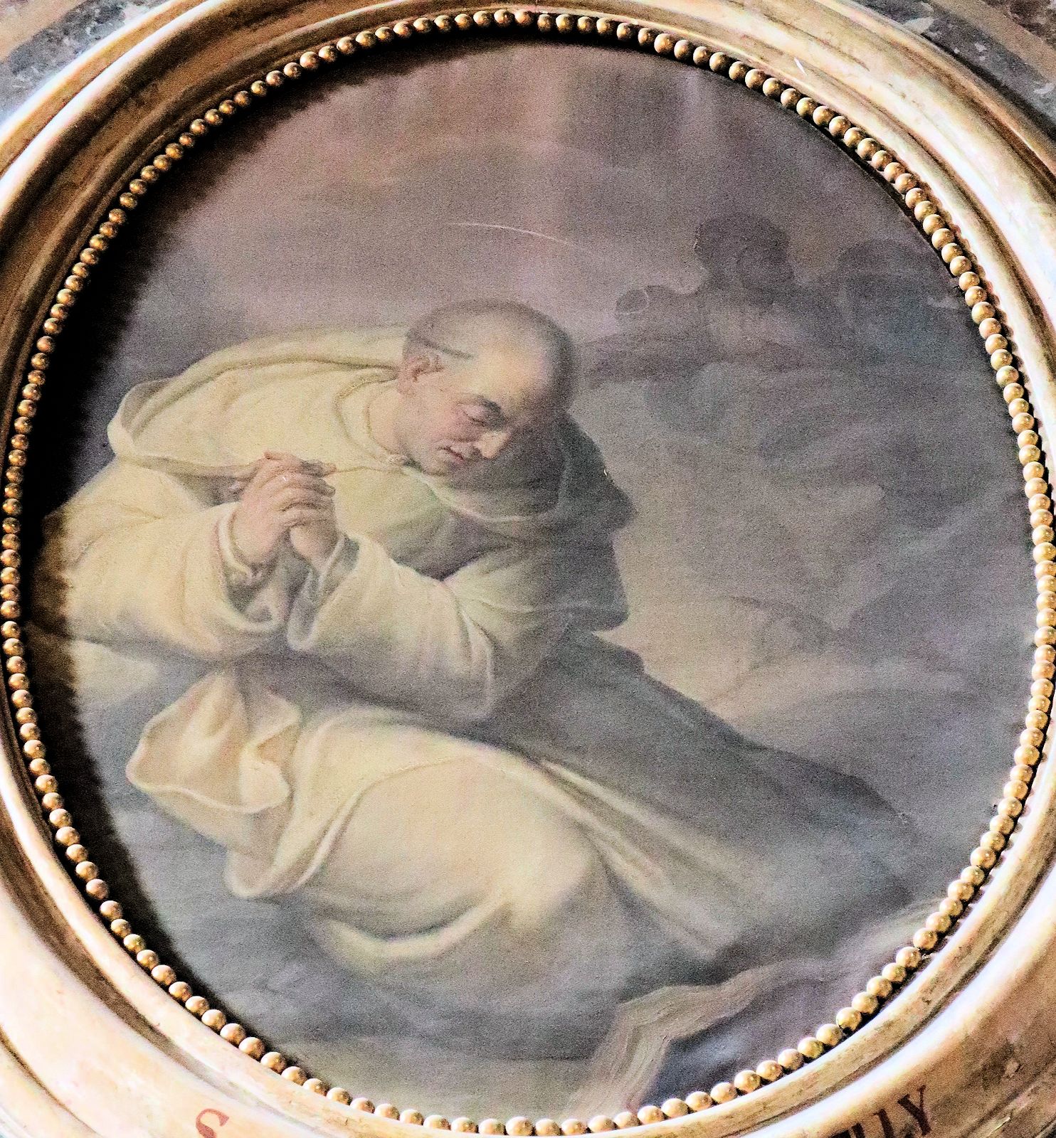 Bild in der Kirche der ehemaligen Kartause San Bartolomeo di Trisulti bei Collepardo nahe Frosinone