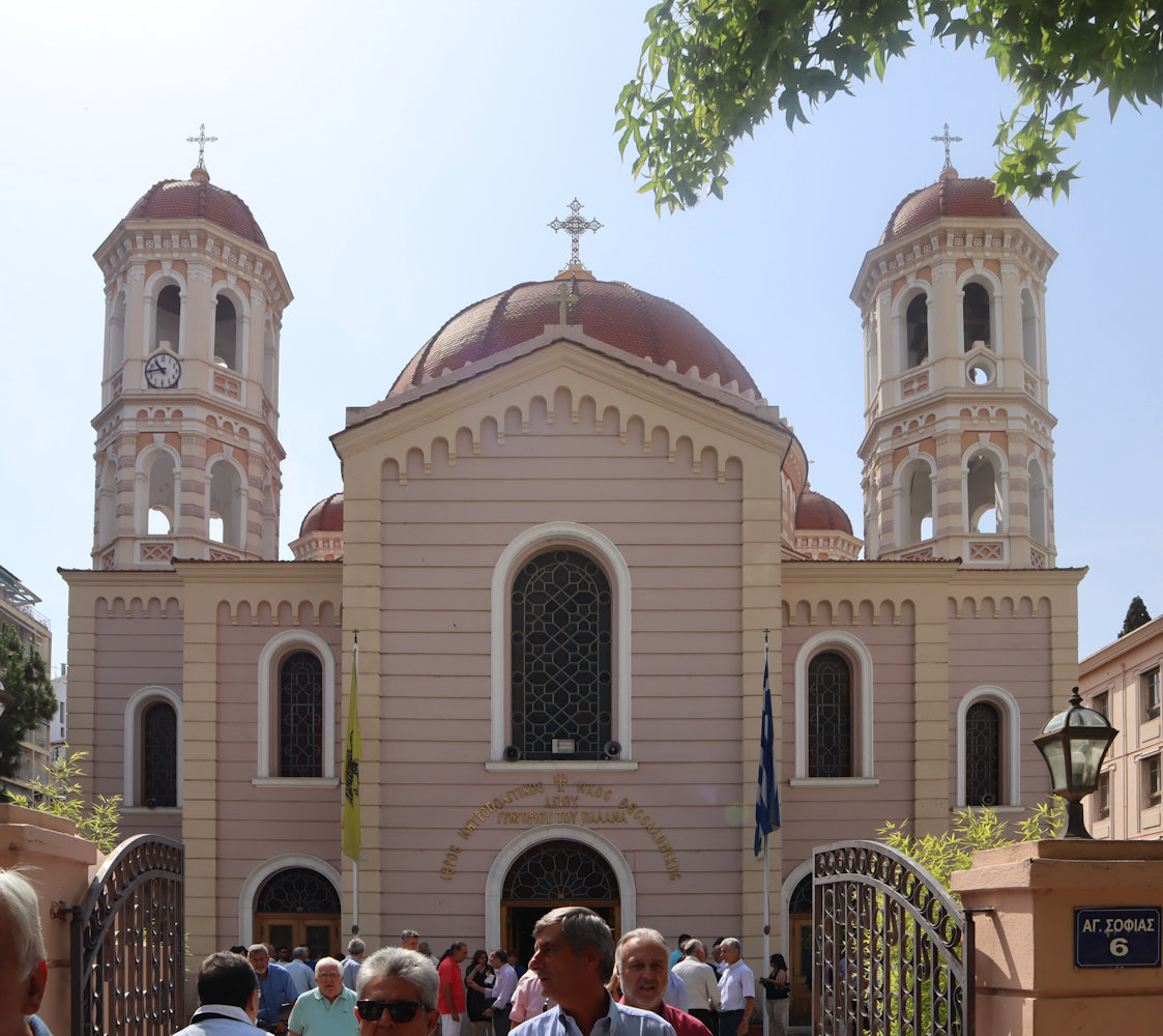 Metropolitankirche Gregorios Palamas in Thessalonki heute