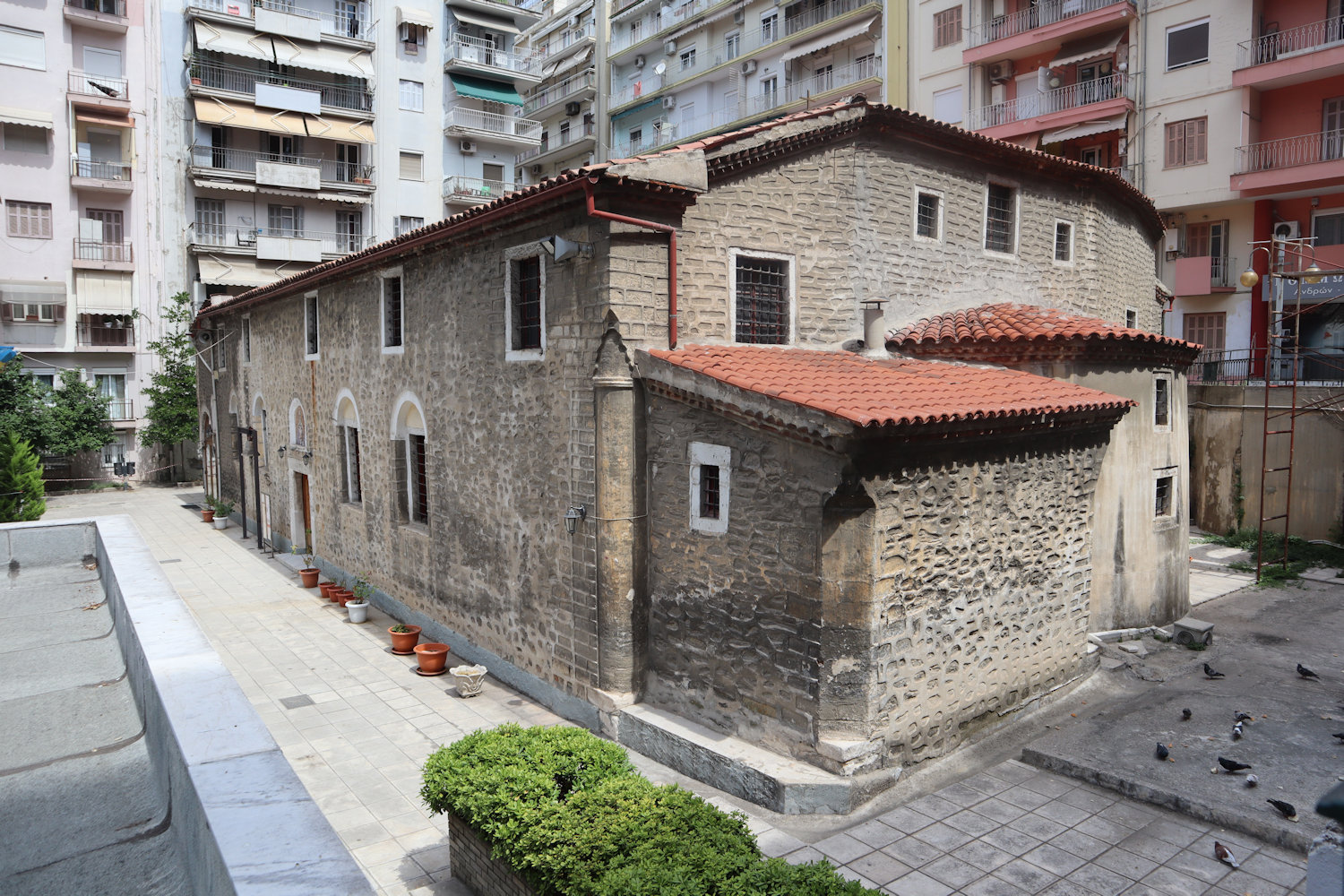Die 1818/1819, zur Zeit der Osmanischen Herrschaft, gebaute und Athansios geweihte Kirche in Thessaloniki