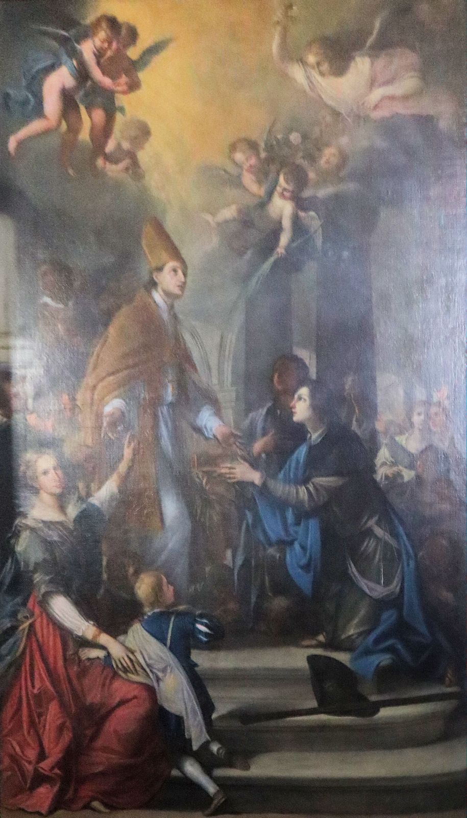 Altarbild in der Klosterkirche Vallombrosa