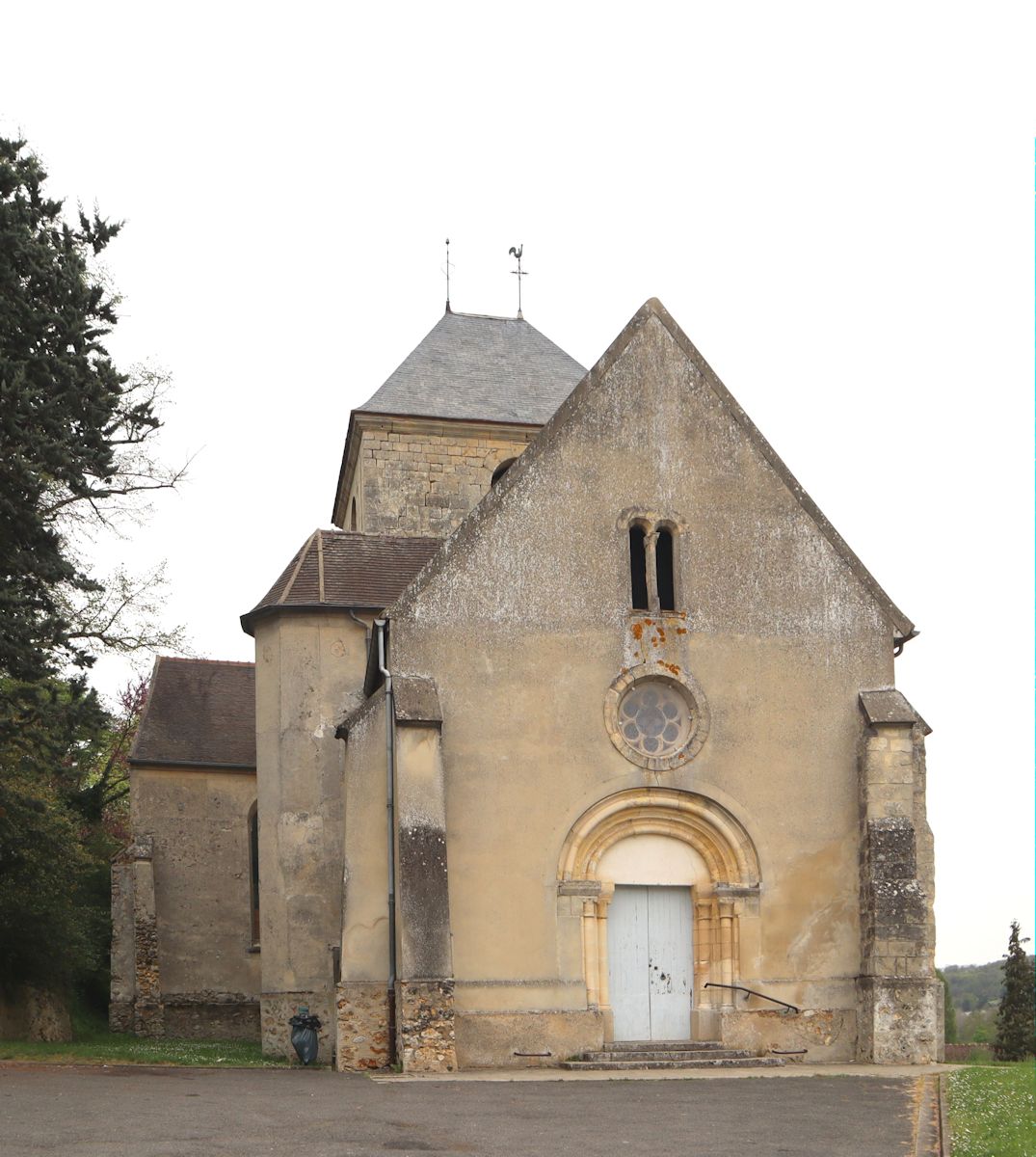 Aulde geweihten Kirche in Sainte-Aulde