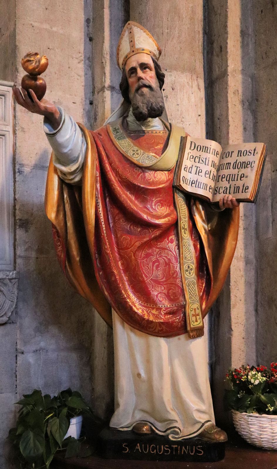 Statue in der Basilika San Pietro in Ciel d’Oro in Pavia