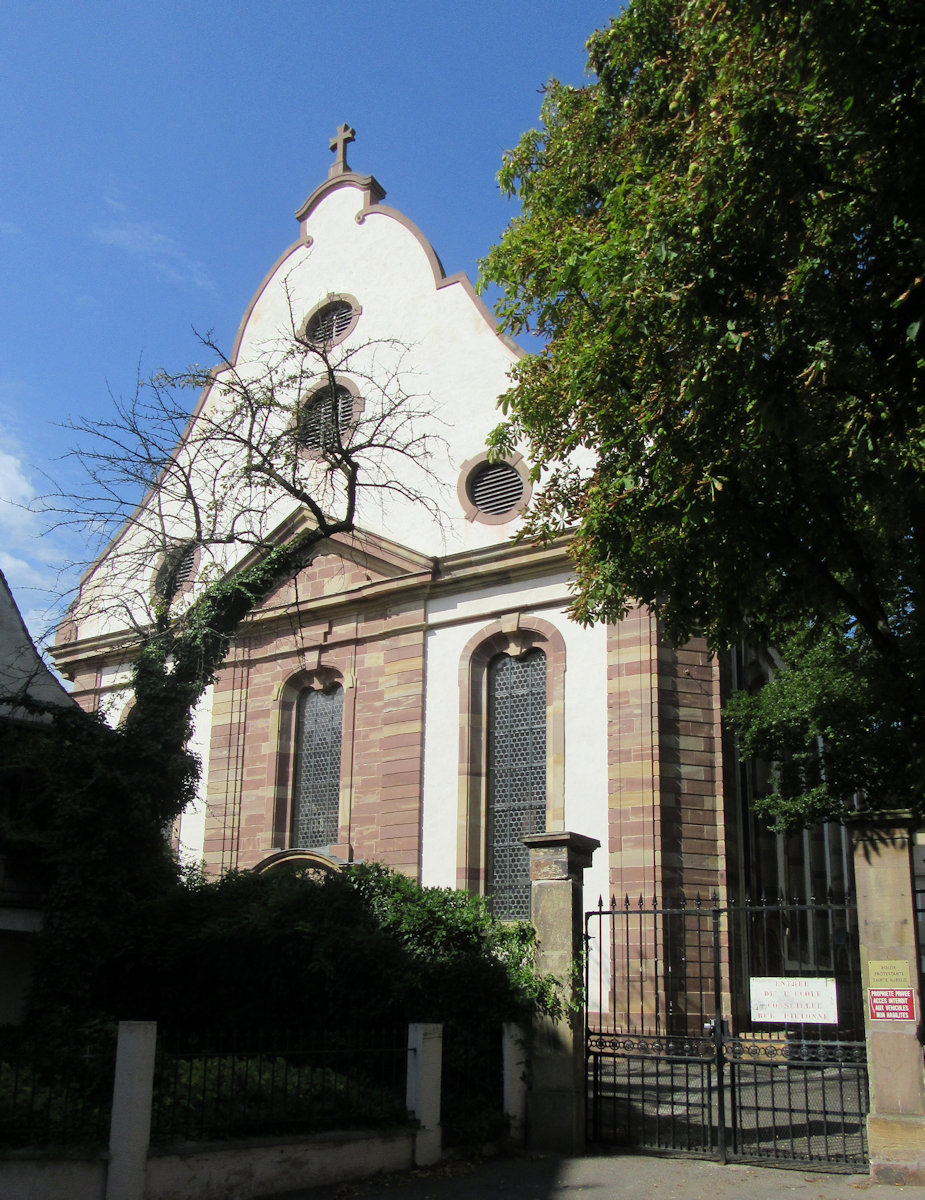 Kirche Ste-Aurélie in Straßburg, heute evang.-lutherische Kirche
