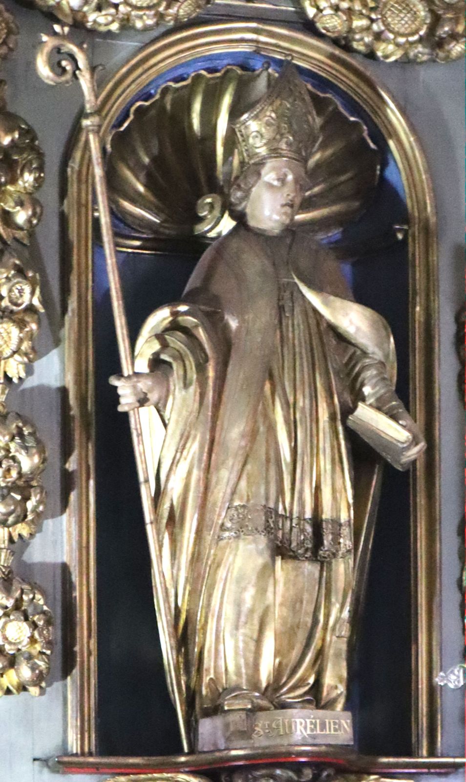 Statue in der Kapelle Saint-Aurélien in Limoges