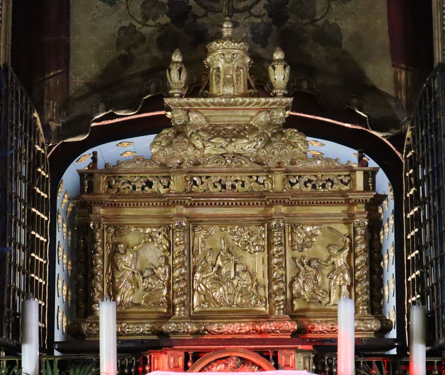 Reliquiar in der Kapelle Saint-Aurélien in Limoges