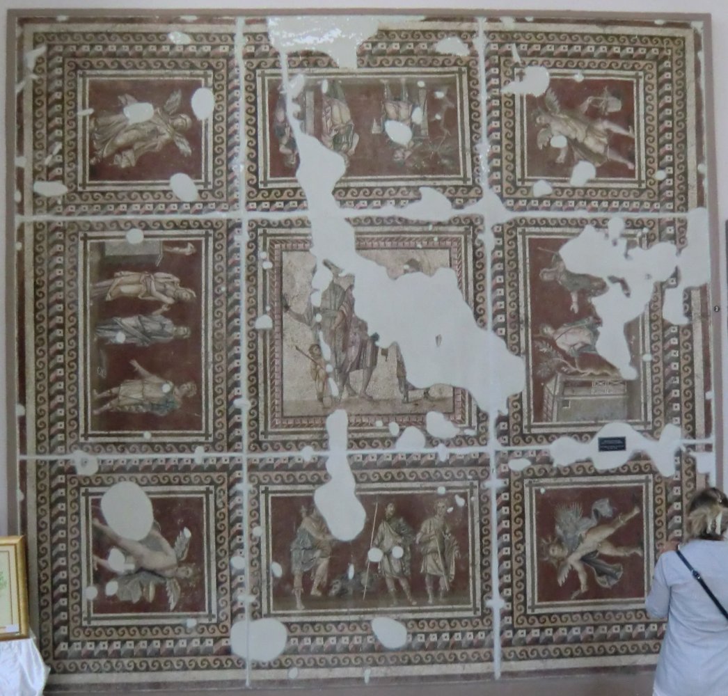 Mosaik aus Daphne, 2. Jahrhundert, im  Museum in Antakya