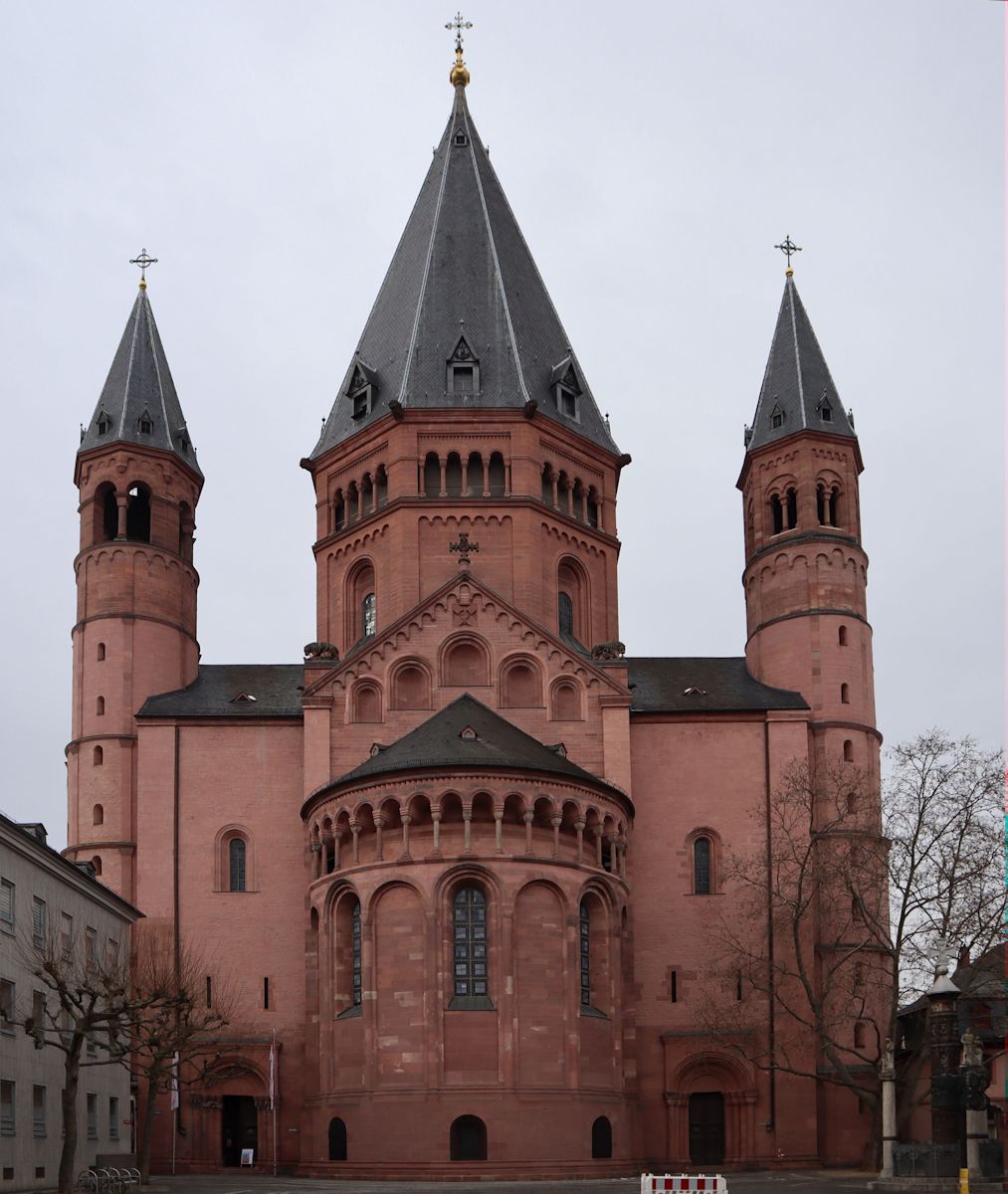 Martin von Tours geweihter Dom in Mainz