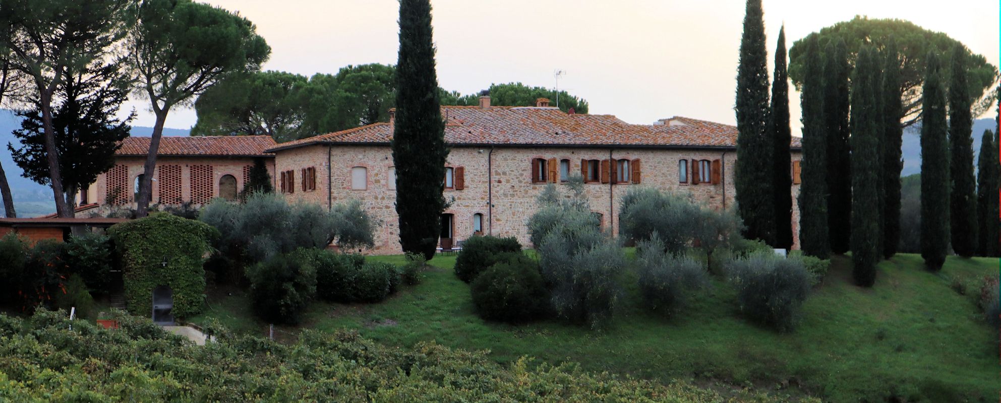 ehemaliges Schloss Mucchio, heute Weingut und Hotel