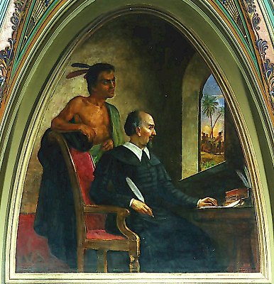 Konstantin Brumidi: Fresko von 1876, im Capitol in Washington, USA