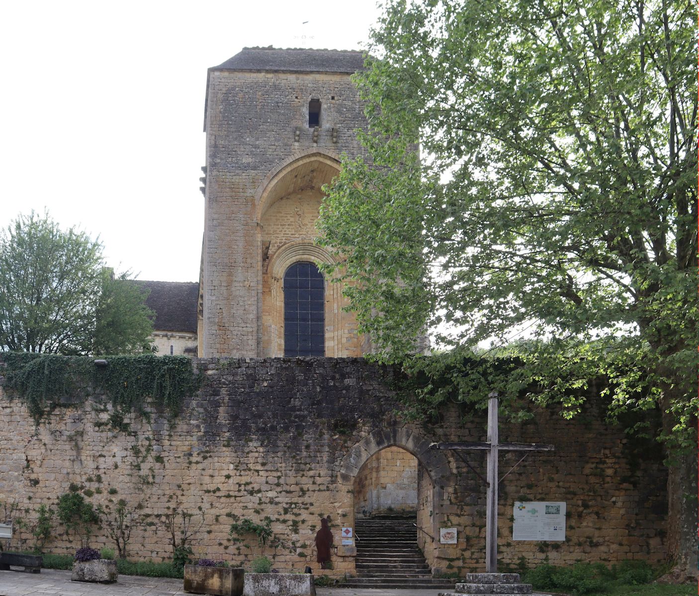 Kirche des ehemaligen Klosters in Saint-Amand-de-Coly