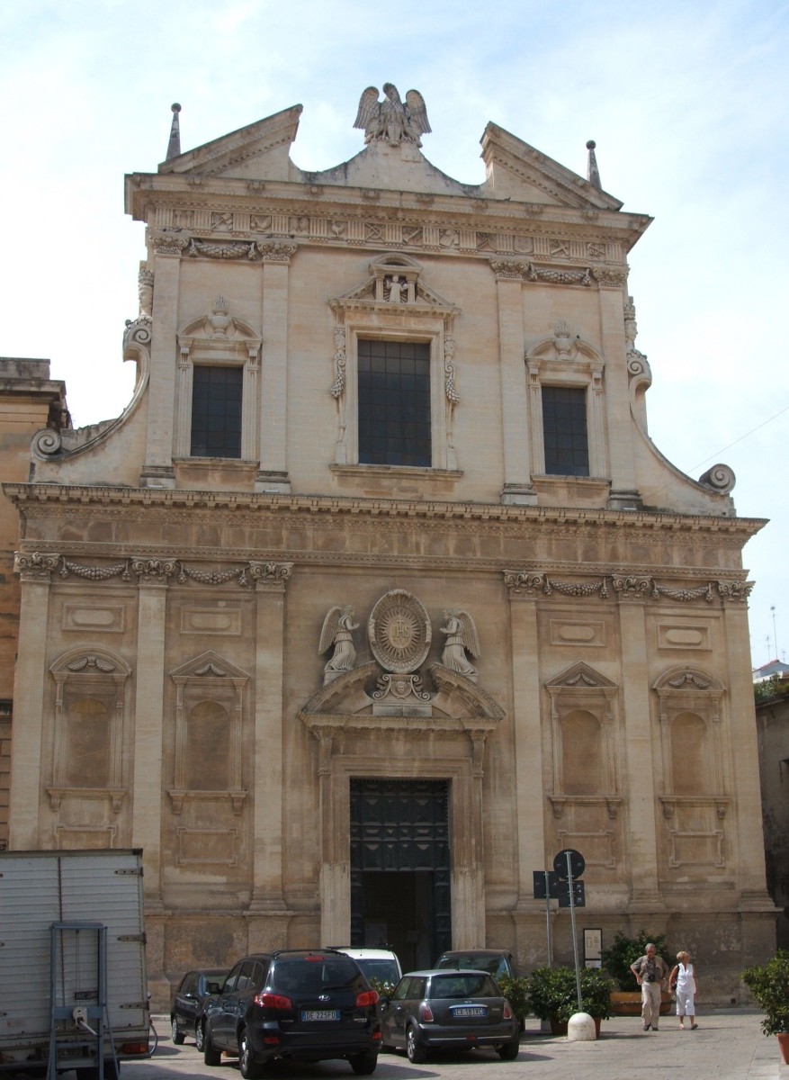 Die 1575, ein Jahr nach dem Einzug Berhardins in Lecce, erbaute Jesuitenkirche