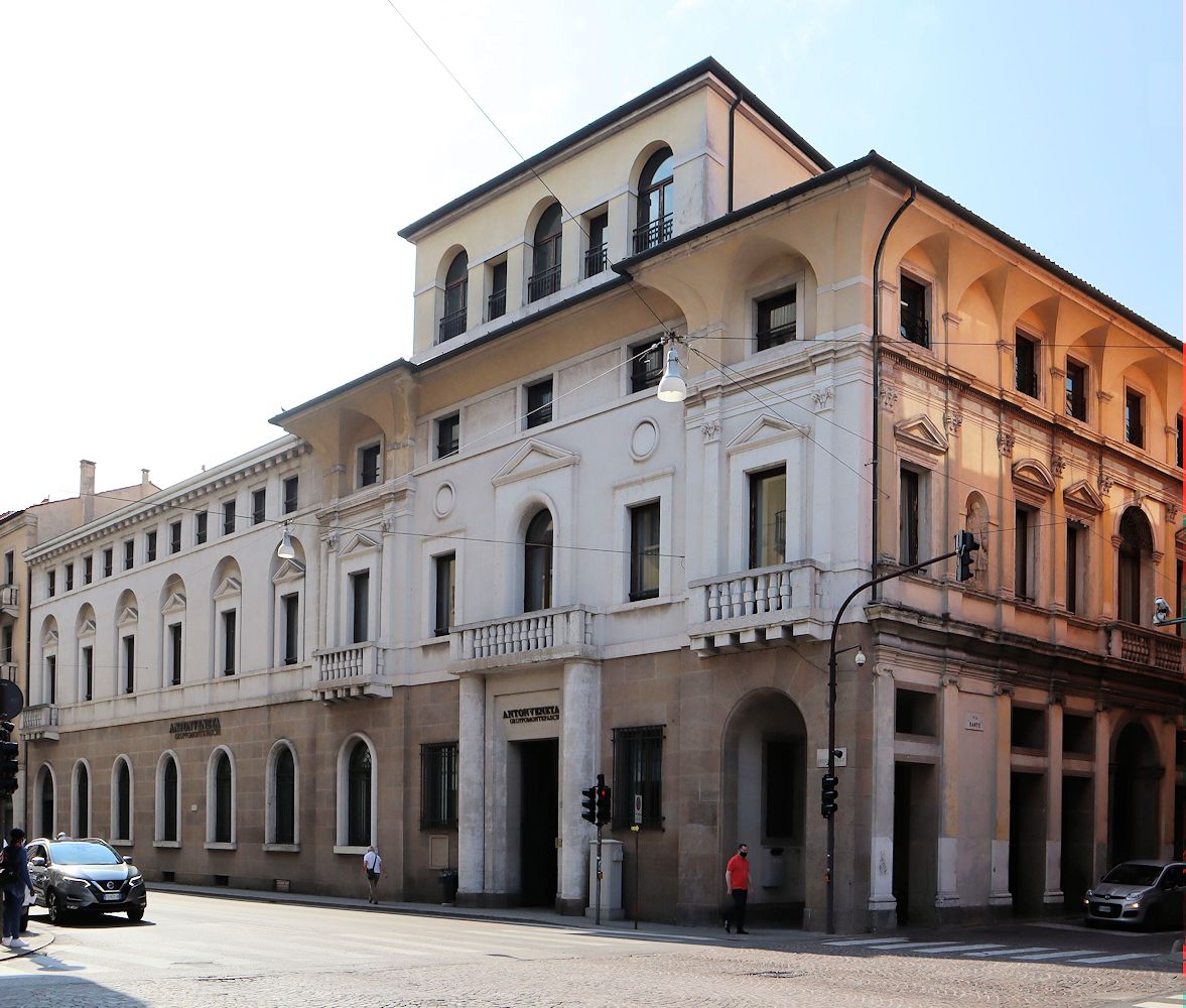 Palazzo del Monte di Pietà Vecchio in Padua, seit 1491 Sitz der Bank