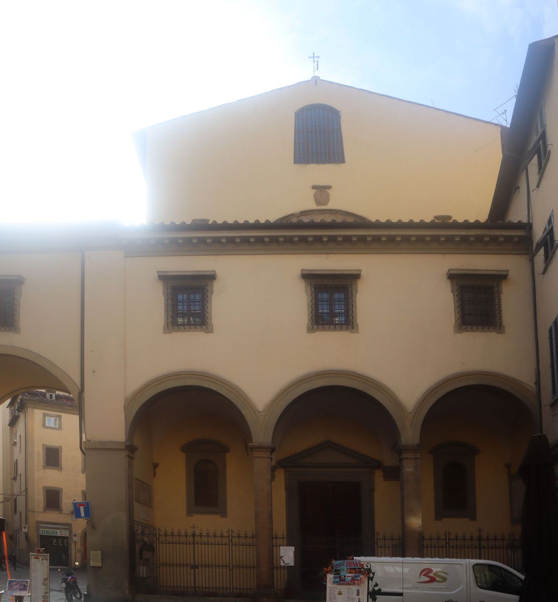 Kirche Santa Felicita in Florenz, im Ursprung wohl die älteste Kirche der Stadt, Felicitas geweiht