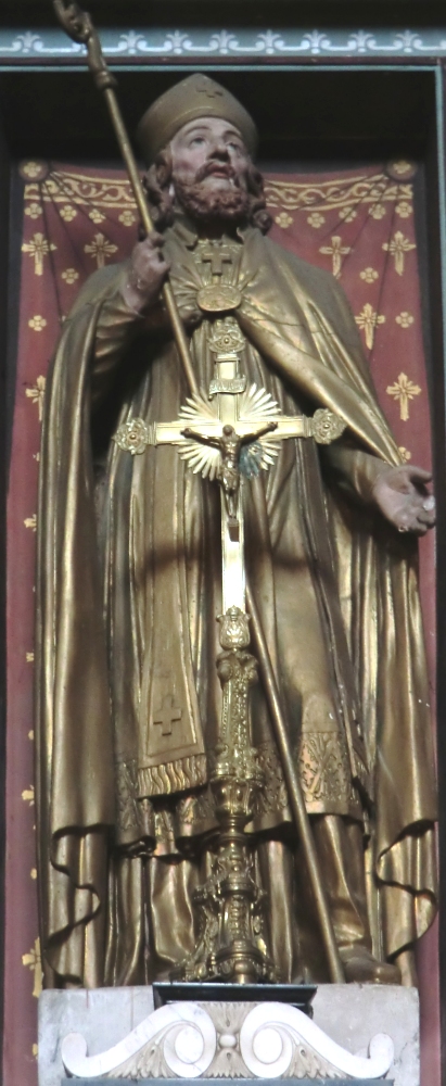 Statue in der Kathedrale in St-Bertrand-de-Comminges