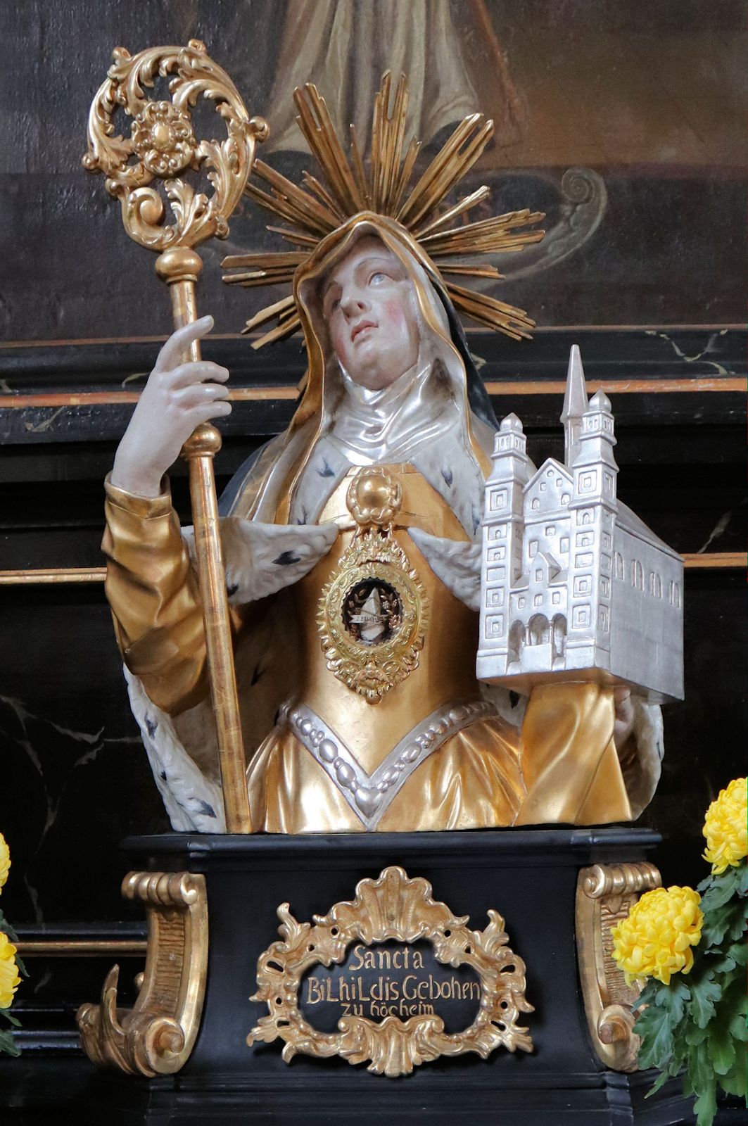 Reliquiar in der Pfarrkirche St. Vitus in Veitshöchheim